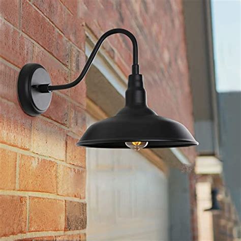 Goalplus Gooseneck Barn Light Farmhouse Wall Mount Light Fixture