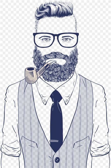 Hipster Drawing Retro Style Illustration Png 2018x3046px Hipster