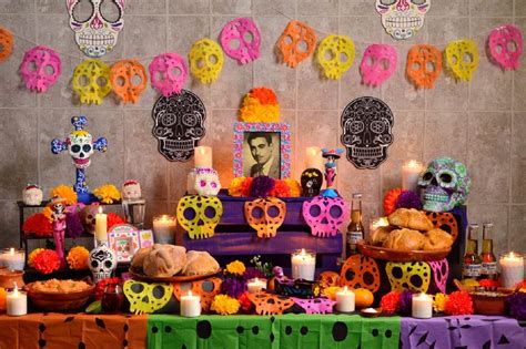 Ofrenda Para El Dia De Los Muertos