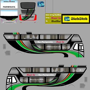 See more ideas about skull pictures, bus games, bus. Kumpulan Livery Bimasena SDD (Double Decker) Bus Simulator ...