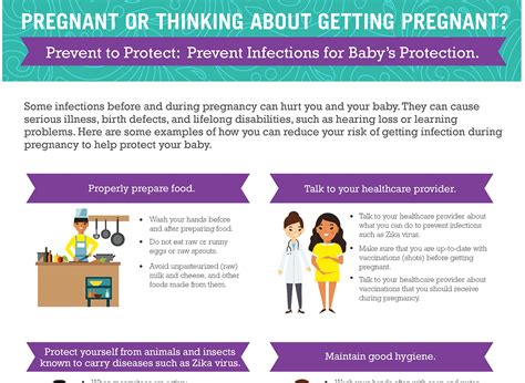 Cdc Preventing Infections In Pregnancy