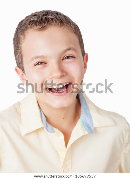 Portrait Charming Teenage Boy Stock Photo 185699537 Shutterstock