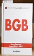 Bgb Burgerliches Gesetzbuch - AbeBooks