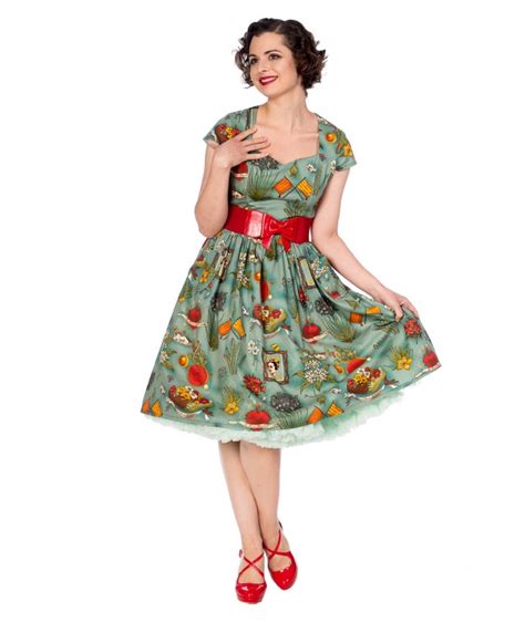 robe rockabilly vintage banned clothing summer moon dr16183