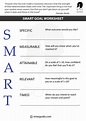 Top Quality Smart Goal Worksheet from WiseGoals