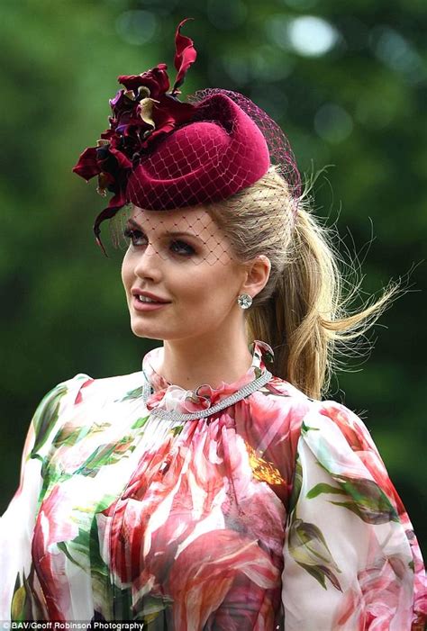 Lady Kitty Spencer Joins Prince Harry And Meghan Markle At Wedding