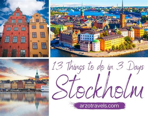 Best Things To Do In 3 Days In Stockholm Itinerary Arzo Travels