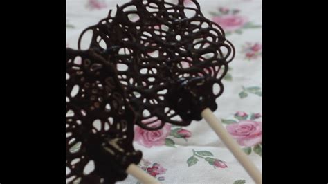 Chocolate Lace Lollipops Itsnowr Youtube