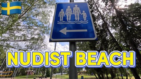 Exploring New Nudist Beach In Sweden Breviksbadet Youtube