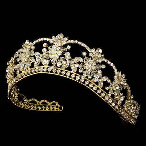 Sparkling Rhinestone And Swarovski Crystal Covered Tiara In