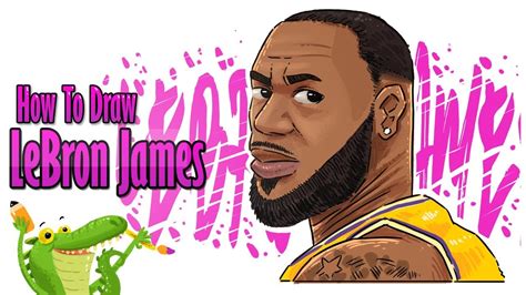 How To Draw Lebron James Youtube