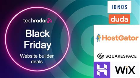 Black Friday Website Builder Deals Save Up To 85 Off Techradar