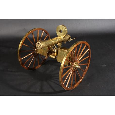 Fully Operational Model 1883 Miniature Gatling Gun 22 Caliber