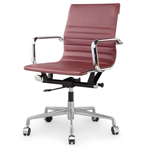 Marsala Vegan Leather M348 Modern Office Chairs Zin Home