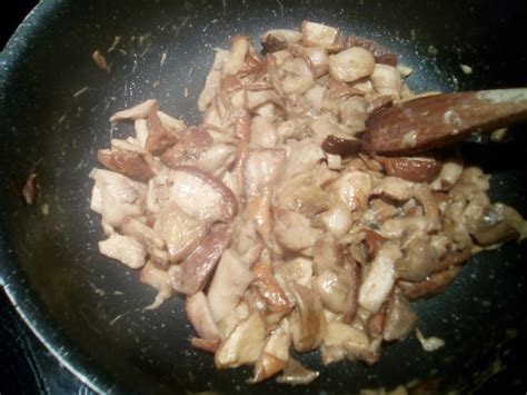 Congeler et cuire des champignons frais