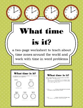 The examples included can help them to. Time Zone Worksheet Pdf - Us Time Zone Map | Resepi Masakan