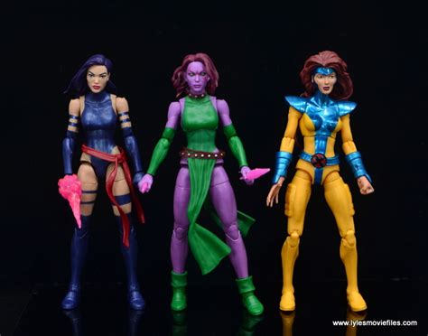 Marvel Legends Blink Figure Review Scale With Psylocke And Jean Grey
