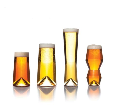 Unique Peak Bottom Ipa Glass Handmade Crystal Craft Beer Glasses