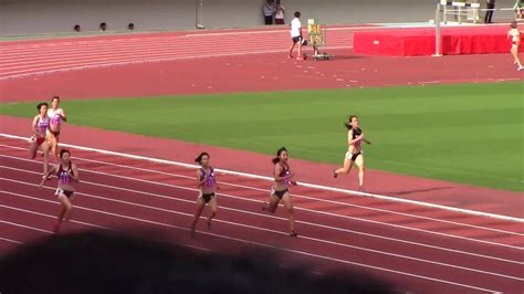 2019日本インカレ陸上 女子400m 予選1～4 Youtube