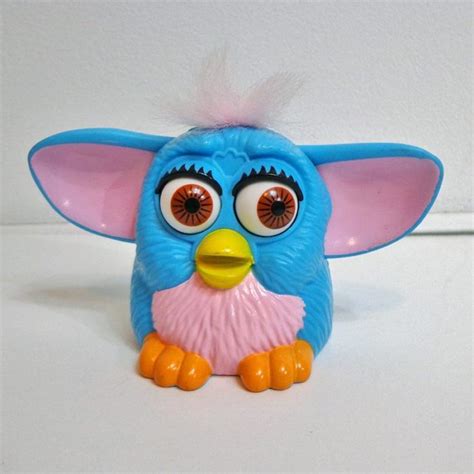 1999 Furby Toys Mcdonalds Happy Meal Toys Blue Pink Kids Time