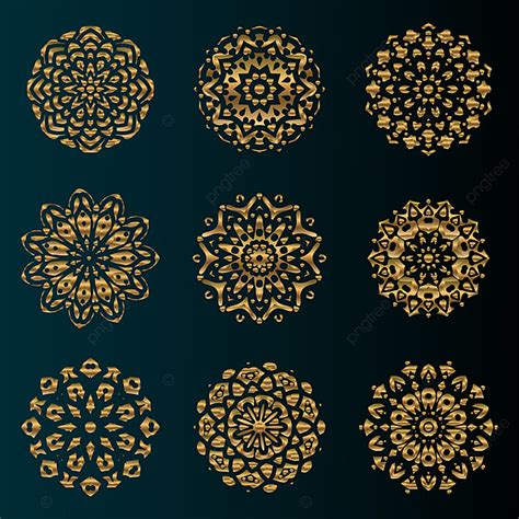 Luxury Ornamental Mandala Vector Design Images Gold Luxury Mandala Art