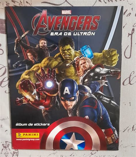 100 Colección Album Completo Marvel Avengers Era De Ultron Panini