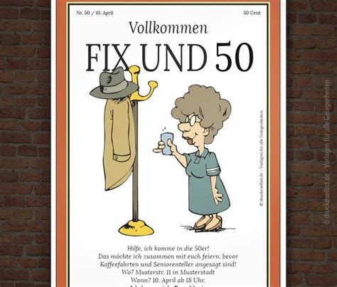 Einladung 50 geburtstag text : Text Einladung 50 Geburtstag Witzig - Einladungskarten ...