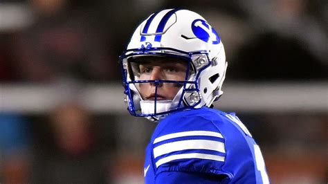 Byu Qb Zach Wilson Discusses Relationships With Jeff Grimes And John Beck