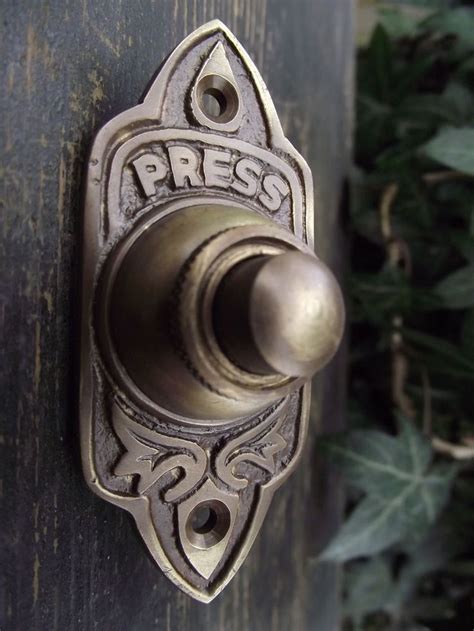 Vintage Doorbell Doorbell Victorian Front Doors