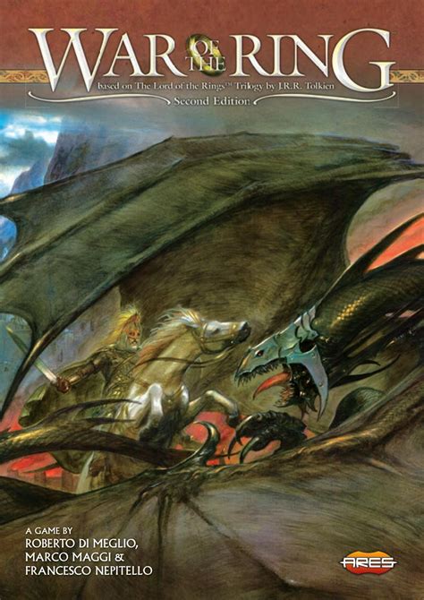 War of the Ring - Second Edition (English Rulebook) by Ares Games Srl 