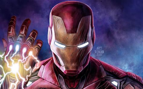 1440x900 Iron Man Infinity Stone 1440x900 Wallpaper Hd Superheroes 4k