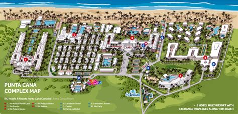 Resort Map Riu Republica Punta Cana D R Punta Cana Resort Punta Cana Resort Map Riu