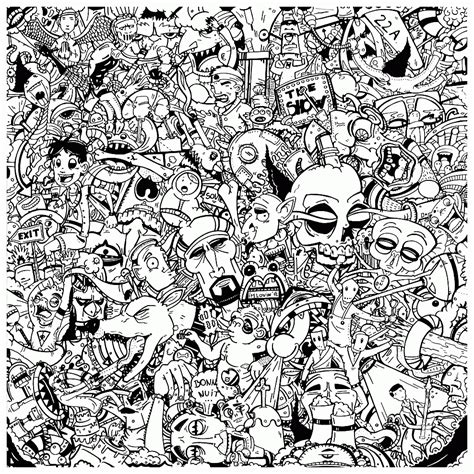 A lot of detailed graffiti coloring pages. Graffiti Coloring Pages For Adults - Coloring Home
