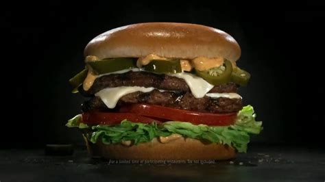 Carls Jr Jalapeno Burger Commercial 2017 Burger Poster