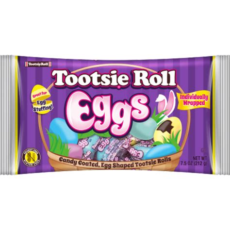 Tootsie Roll Eggs Easter Candy 75 Oz Foods Co