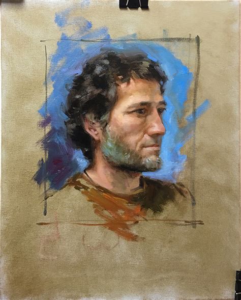 My Favorite Model For Portrait Painting Ben Lustenhouwer