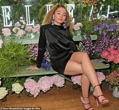 Ella Eyre Puts On A Sizzling Display In A Black Backless Mini Dress For The Glamorous Elle Party