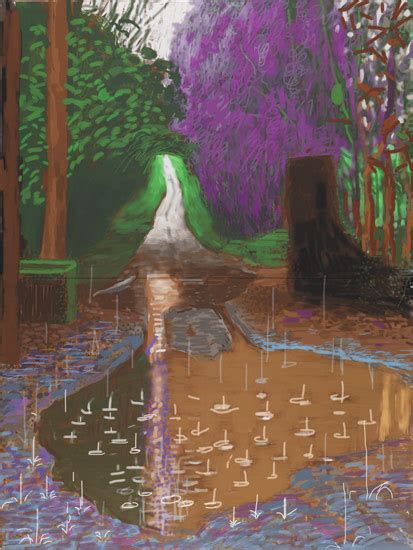 David Hockney The Arrival Of Spring