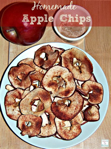 Homemade Apple Chips Recipe Apple Chips Easy Appetizer Recipes