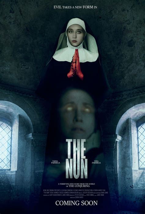 A serial killer that seems to have come out of every other scary movie. The Nun movie poster #Alternative #MovieBuff #MovieReview ...