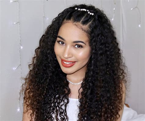 Ideas For A Long Curly Weave With Short Straight Closure