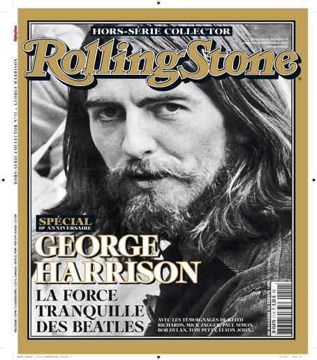 George Harrison On The Cover Of Rolling Stone Rolling Stones The
