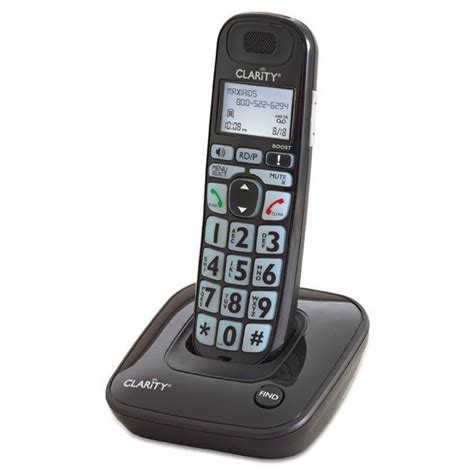 Clarity D703 35db Dect 60 Amplified Low Vision Cordless Phone W Cid