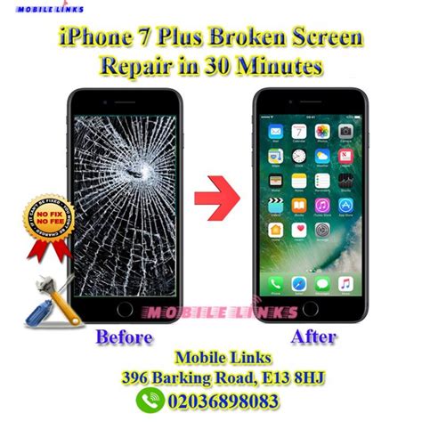 Iphone 7 Plus Broken Display Repair In 30 Minutes In East London