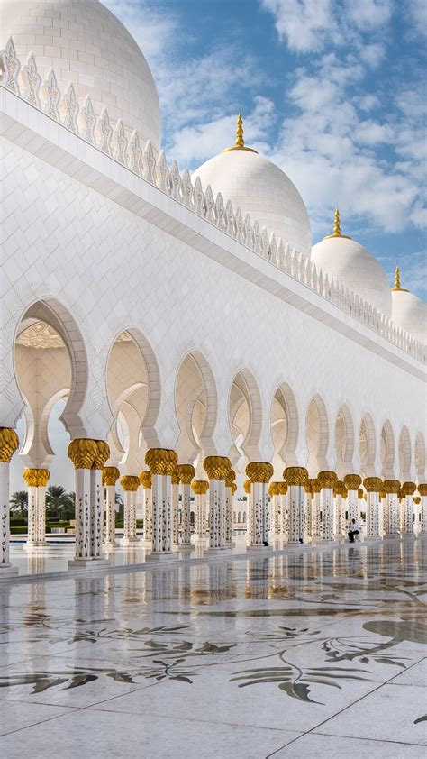 Wallpaper Sheikh Zayed Mosque Abu Dhabi 4k Architecture 16651