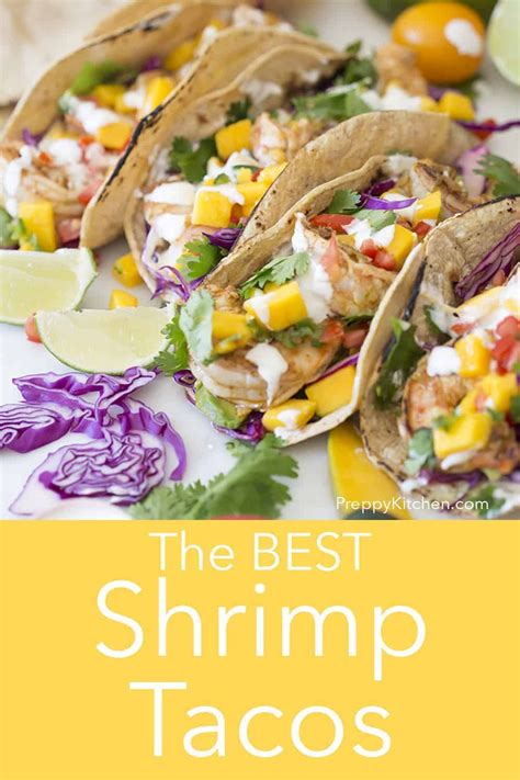 This link is to an external site that may or may not meet accessibility. Pan seared marinated shrimp paired with a fresh mango salsa, avocado, and crema! These might ...
