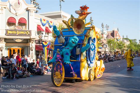 Pixar Play Parade At Disney Character Central