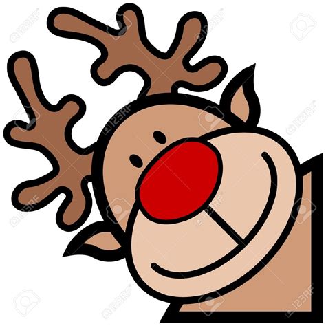 Rudolph Outline Cliparts Free Download On Clipartmag