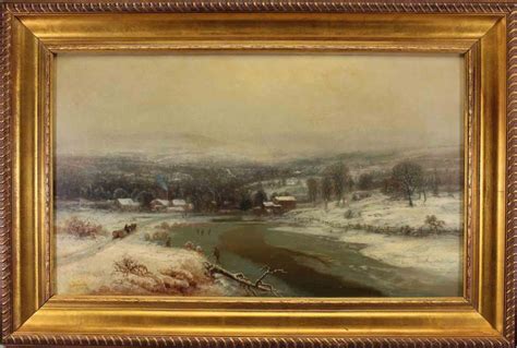 Sold Price George Durrie Connecticut 1820 1863 Invalid Date Edt