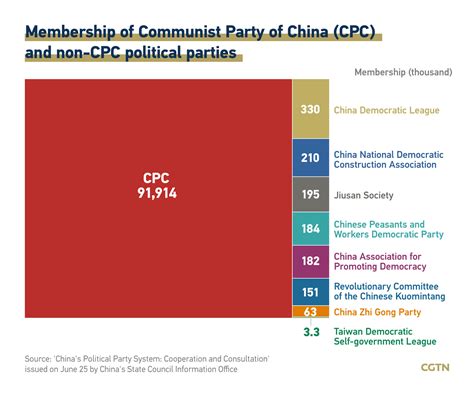 Graphics Chinas Political Party System Explained Cgtn